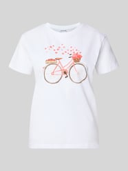 T-shirt met motiefprint en ronde hals van Jake*s Casual - 3