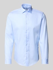 Slim Fit Business-Hemd mit Kentkragen von SEIDENSTICKER - 17