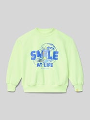 Sweatshirt met motiefprint en ronde hals van BILLIEBLUSH - 12