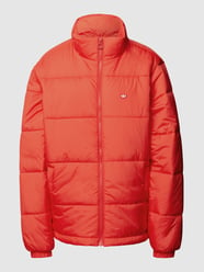 Steppjacke mit Label-Streifen von adidas Originals Rot - 21