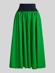 Uitlopende midi-rok van puur katoen van Polo Ralph Lauren - 20