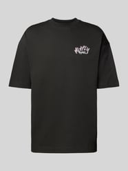 T-Shirt aus reiner Baumwolle von Multiply Apparel Schwarz - 3