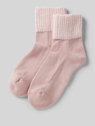 Socken mit geripptem Abschluss von Calvin Klein Jeans Rosa - 43