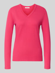 Pullover aus Viskose-Mix mit V-Ausschnitt von Christian Berg Woman - 9