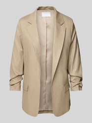 Leinenblazer mit 3/4-Arm von Jake*s Collection Beige - 15