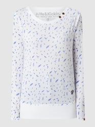 Longsleeve aus Bio-Baumwollmischung Modell 'Coco'  von ALIFE & Kickin Blau - 46