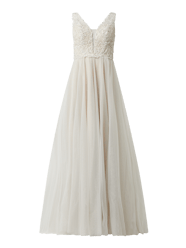 Brautkleid aus Tüll  von Luxuar Beige - 9