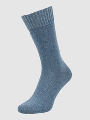 Socken mit Kaschmir-Anteil Modell 'Denim.ID'  von Falke Blau - 5