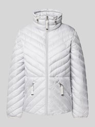 Steppjacke mit Stehkragen und Reißverschlusstaschen von Christian Berg Woman Selection - 18