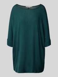 Gebreid shirt met 3/4-mouwen van Apricot Groen - 14