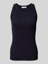 Shaped Fit Tanktop aus Ripp-Jersey mit Rundhalsausschnitt von Marc O'Polo - 12