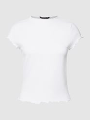 T-shirt ze stójką model ‘CASTA’ od Vero Moda Biały - 10