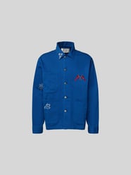 Hemdjacke mit Motiv-Stitching von Forét - 34