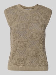 Regular Fit Stricktop mit Rundhalsausschnitt von Jake*s Casual - 10