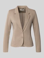Slim Fit blazer met viscose, model 'NANNI' van FREE/QUENT Beige - 20
