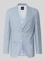 Regular Fit Anzugsakko aus Leinen-Baumwoll-Mix Modell 'H-HUTSON-262' von BOSS - 39