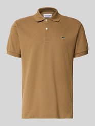 Regular Fit Poloshirt aus reiner Baumwolle Modell 'CORE' von Lacoste Beige - 15