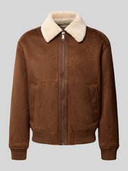 Bomberka z materiału skóropodobnego z futerkiem od JACK & JONES Premium - 21