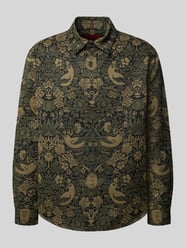 Loose Fit Hemdjacke aus Baumwoll-Mix von HUGO - 3
