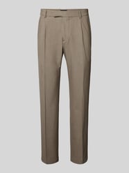 Stoffhose mit französischen Eingrifftaschen Modell 'Salto' von Cinque Beige - 7