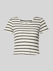 Slim Fit Crop Top mit mit Baumwoll-Anteil Modell 'EVA LIFE' von ONLY - 32