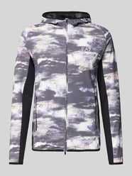 Sweatjacke mit Label-Print Modell 'VIGOR' von EA7 Emporio Armani - 19