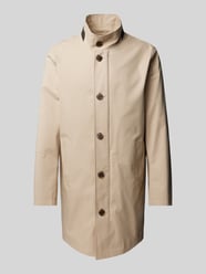 Jas met opstaande kraag van Roy Robson Beige - 3