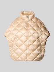 Poncho mit Kappärmeln und Stehkragen von Stefanel Beige - 37