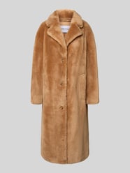 Mantel aus Kunstfell Modell 'Gabriella' von STAND STUDIO Beige - 13