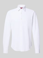 Slim Fit Businesshemd in Struktur-Optik Modell 'ERMO' von HUGO - 34