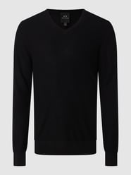Pullover aus Viskosemischung  von ARMANI EXCHANGE Schwarz - 12