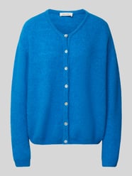 Relaxed Fit Strickjacke aus Woll-Mix mit Leinen-Anteil von American Vintage - 26