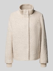 Jacke mit Stehkragen von comma Beige - 34