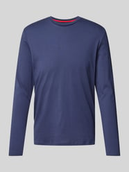 Longsleeve mit Rundhalsausschnitt von Christian Berg Men Blau - 7