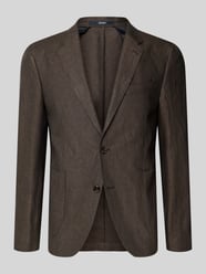 marynarka na 2 guziki o kroju slim fit z lnu model 'Hoverest' od JOOP! COLLECTION - 48
