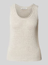 Tanktop in Melange-Optik von Marc O'Polo Beige - 23