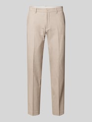 Regular Fit Anzughose mit Leinen-Anteil von s.Oliver BLACK LABEL Beige - 35
