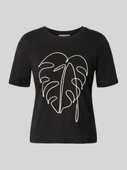 T-shirt met motiefstitching van Christian Berg Woman Selection - 4