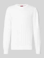 Pullover mit strukturierter Strickoptik Modell 'Simond' von HUGO - 27