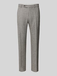 Spodnie do garnituru o kroju slim fit w kant od Carl Gross - 29