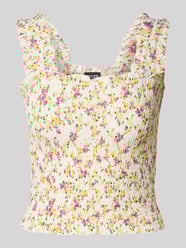 Slim Fit Top mit Allover-Muster Modell 'TAYLIN' von Pieces - 28