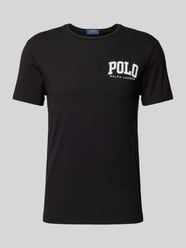 T-Shirt mit Label-Print von Polo Ralph Lauren Schwarz - 10