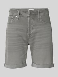 Regular Fit Jeansshorts im 5-Pocket-Design Modell 'RICK' von Jack & Jones - 7