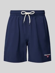 Relaxed Fit Badeshorts mit Label-Stitching Modell 'TRAVLER' von Polo Sport - 2