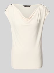T-shirt z lejącym dekoltem od Lauren Ralph Lauren - 16