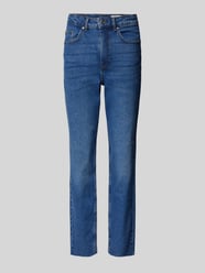 Straight Fit Jeans mit hoher Taille Modell 'CALIA' von Vero Moda Blau - 27