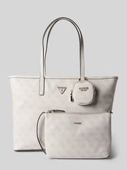 Torba shopper z wzorem z logo model 'ECO POWER PLAY II' od GUESS - 36