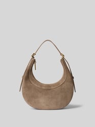 Schoudertas met logodetail model 'Whisper' van Coccinelle Beige - 17