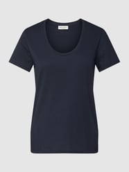 T-Shirt mit Rundhalsausschnitt von Marc O'Polo Blau - 10