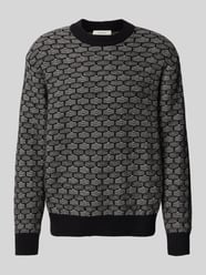 Relaxed fit gebreide pullover van wolmix, model 'KEITH' van SELECTED HOMME - 42